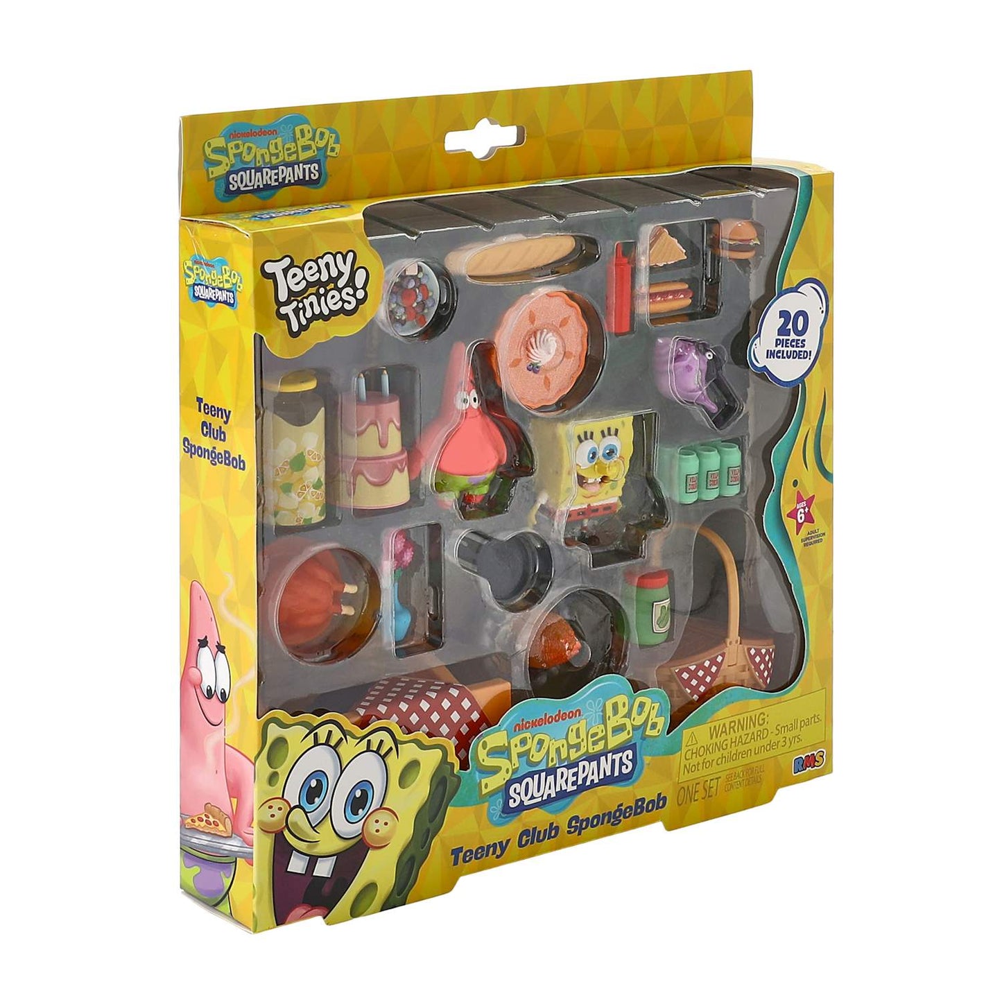 SpongeBob SquarePants Teeny Tinies Teeny Club SpongeBob Set