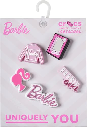 Crocs Jibbitz Barbie 5 Pack Shoe Charms | Jibbitz for Crocs