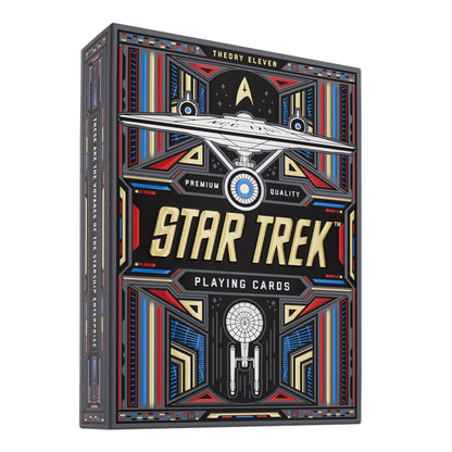 theory11 Star Trek Dark Premium Playing Cards, Poker Size Standard Index