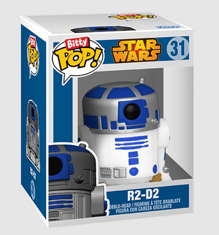 Funko Bitty POP! Star Wars Princess Leia and R2-D2 2-Pack