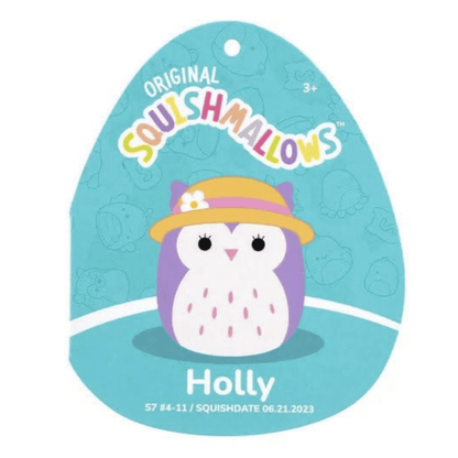 Squishmallows 7.5" Holly The Owl with Hat
