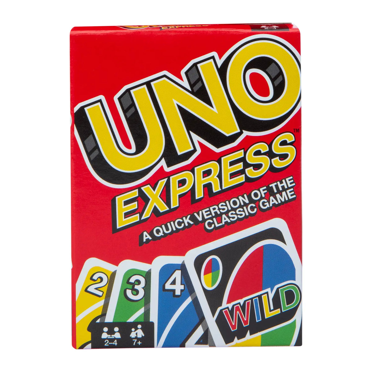 UNO Express Card Game and Travel Case