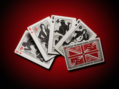 theory11 The Rolling Stones Premium Playing Cards, Poker Size Standard Index