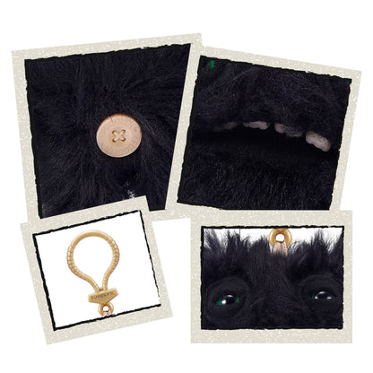 Fuggler Plush Clip-On Keyring - Wide Eyed Weirdo