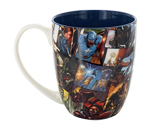 Captain America Cartoon Face Mug