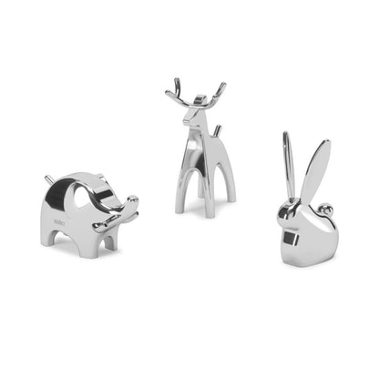Umbra Zoola Reindeer Chrome Ring Holder