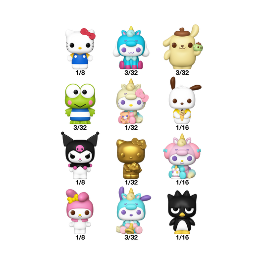 Bitty Pop! Animation: Hello Kitty and Friends Mystery Mini Figure (1 RANDOM)