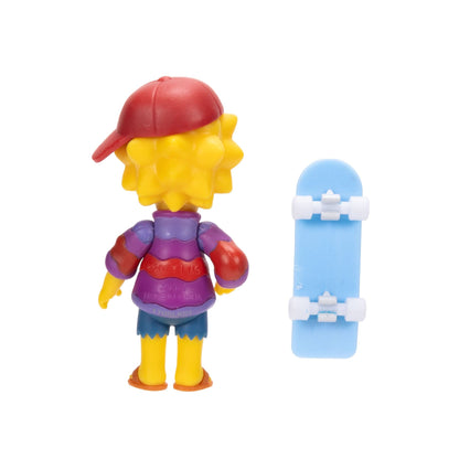 The Simpsons Wave 6 Cool Lisa with Skateboard Mini Figure