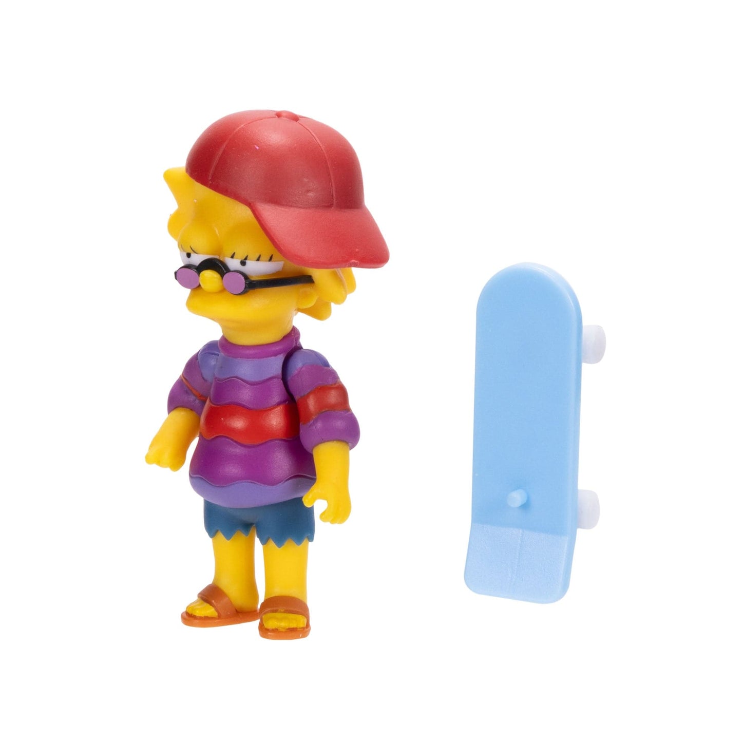 The Simpsons Wave 6 Cool Lisa with Skateboard Mini Figure