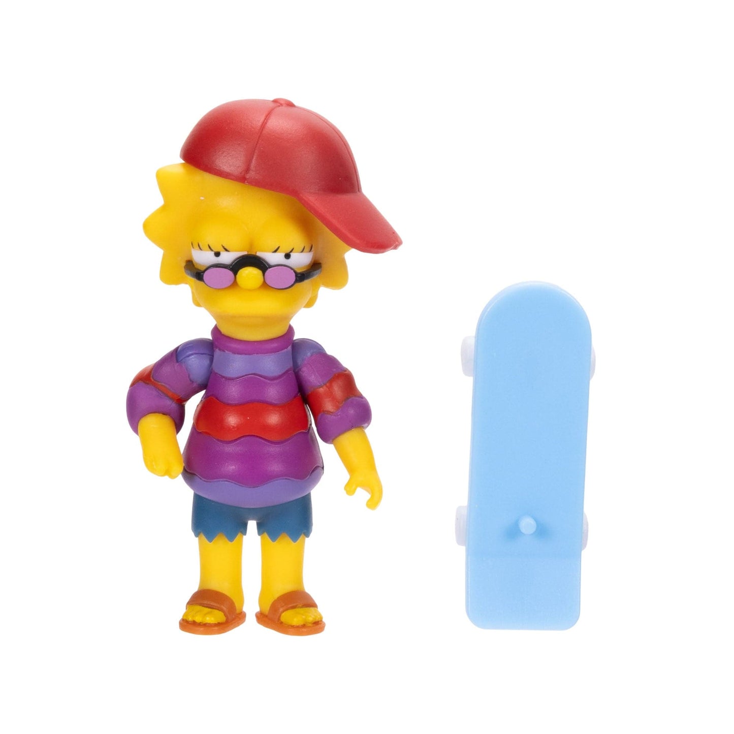 The Simpsons Wave 6 Cool Lisa with Skateboard Mini Figure