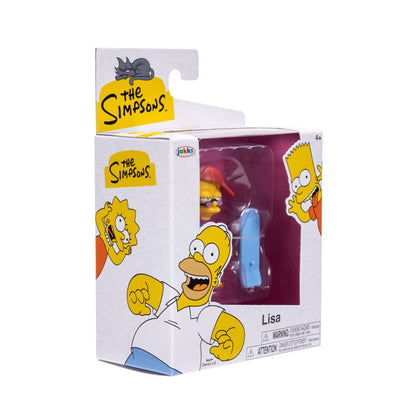 The Simpsons Wave 6 Cool Lisa with Skateboard Mini Figure
