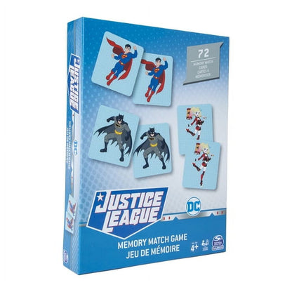 Spin Master DC Justice League Memory Matching Game - 72 Memory Cards