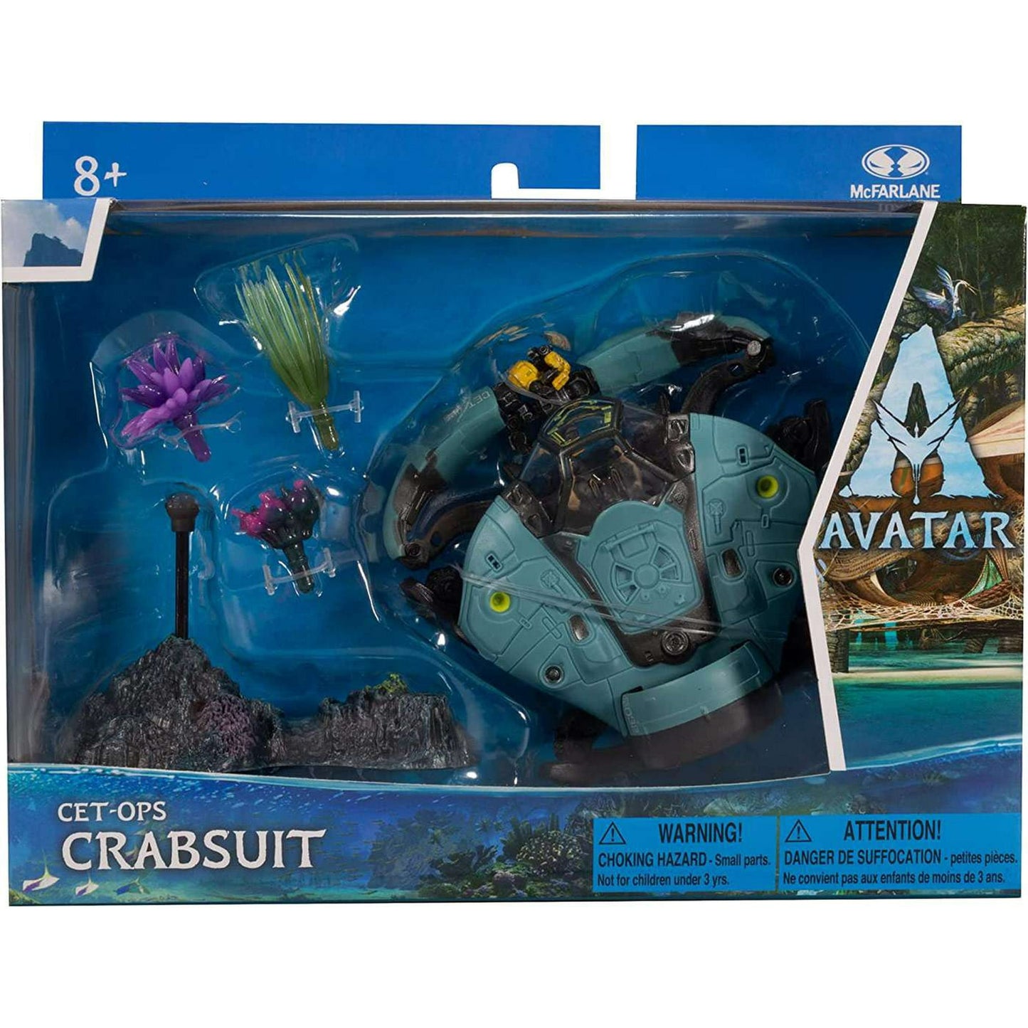McFarlane Toys World of Pandora Avatar Deluxe Creature - A2 Crab Suit/RDA Driver