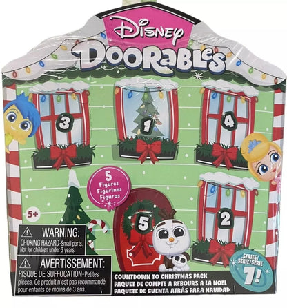 Disney Series 7 Countdown to Christmas Mystery Figure 5-Pack