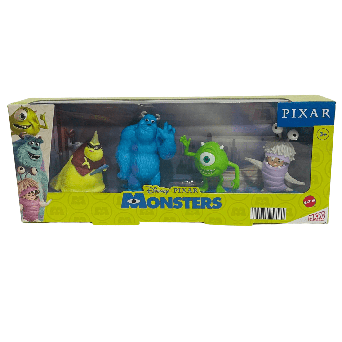 Disney Pixar Monsters, Inc. 4-Pack Miniature Figures Set