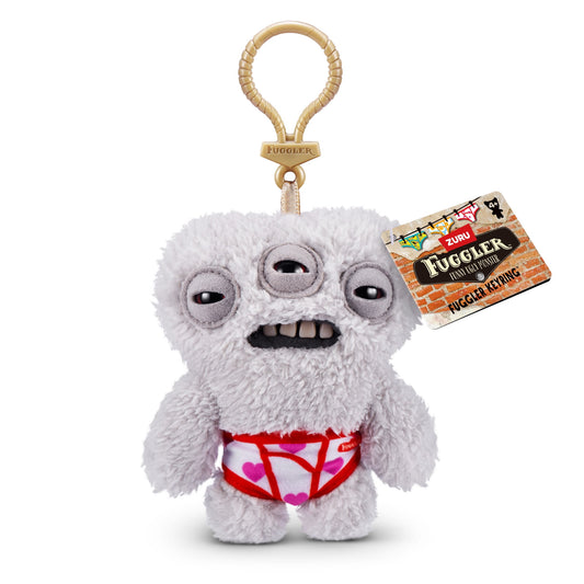 Fuggler Plush Clip-On Keyring -Annoyed Alien