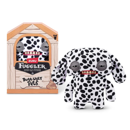 ZURU Fuggler Butt Ugly Pets 9-inch Annoyed Alien Dalmatian Plush Toy