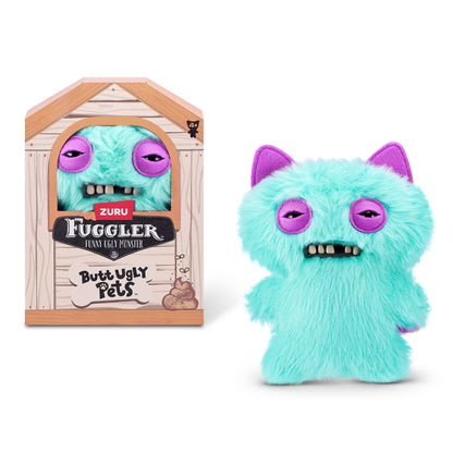 ZURU Fuggler Butt Ugly Pets 9-inch Yawper Pomeranian Plush Toy
