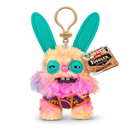 Fuggler Plush Clip-On Keyring - Rabid Rabbit