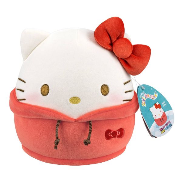 Squishmallows 8" Hello Kitty and Friends Dabodabo Hoodie Hello Kitty Plush