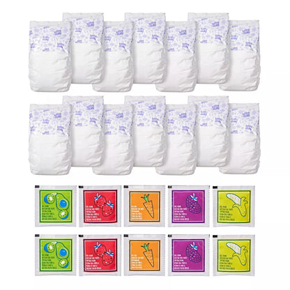 Baby Alive Diaper 'n Snack Refill Pack - 14 Diapers and 10 Doll Food  Packs