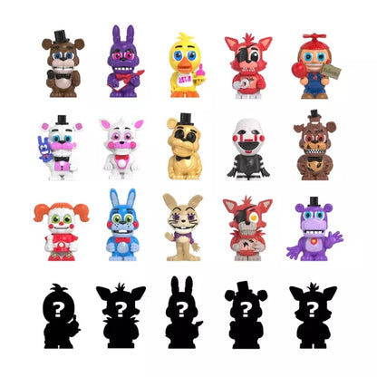 Five Nights at Freddy's Faz's Fizzy Station Grab N' Go, 3 Mystery Mini Figure Playset