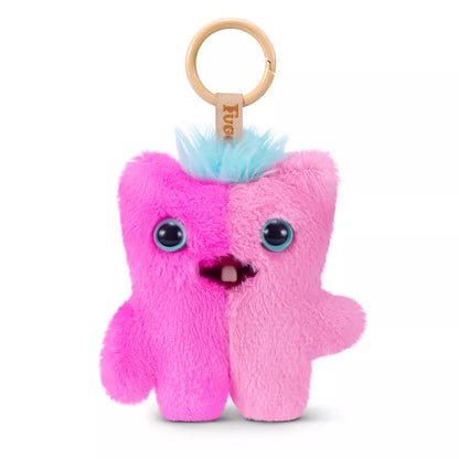 Fuggler Baby Pinkles Wide Eyed Screech - 3.5 in Plush Keyring