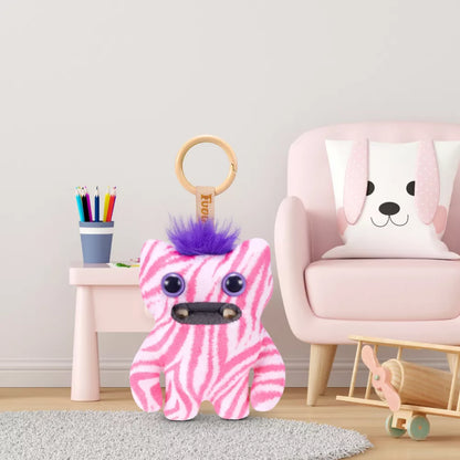 Fuggler Baby Pinkles Wide Eyed Weirdo - 3.5 in Plush Keyring