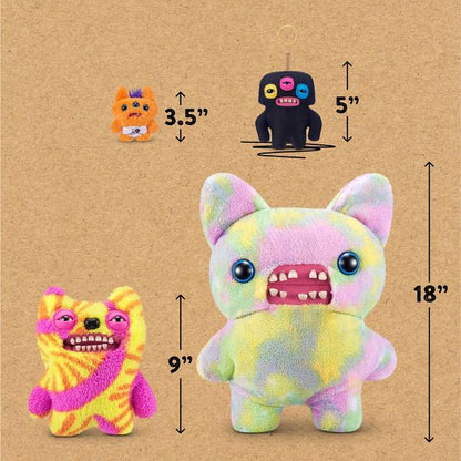 Fuggler Series 6 Annoyed Alien - 4.5 inch Plush Keyring