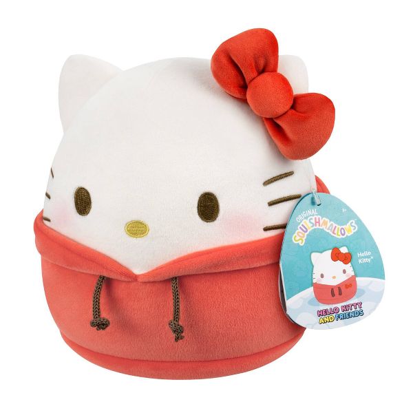 Squishmallows 8" Hello Kitty and Friends Dabodabo Hoodie Hello Kitty Plush