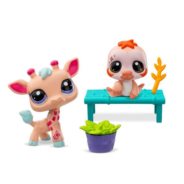 Littlest Pet Shop 2-Pack Series 2 Zoo Pals Pet Pairs