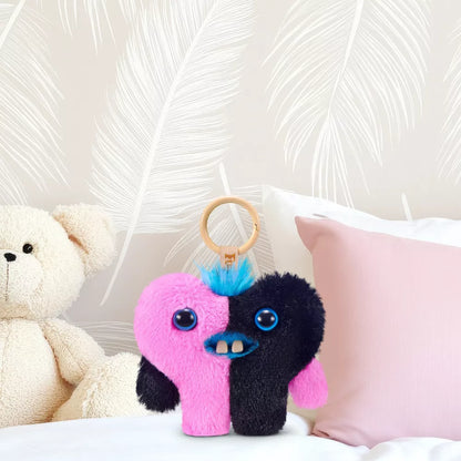 Fuggler Baby Pinkles Hearty McFarty - 3.5 in Plush Keyring