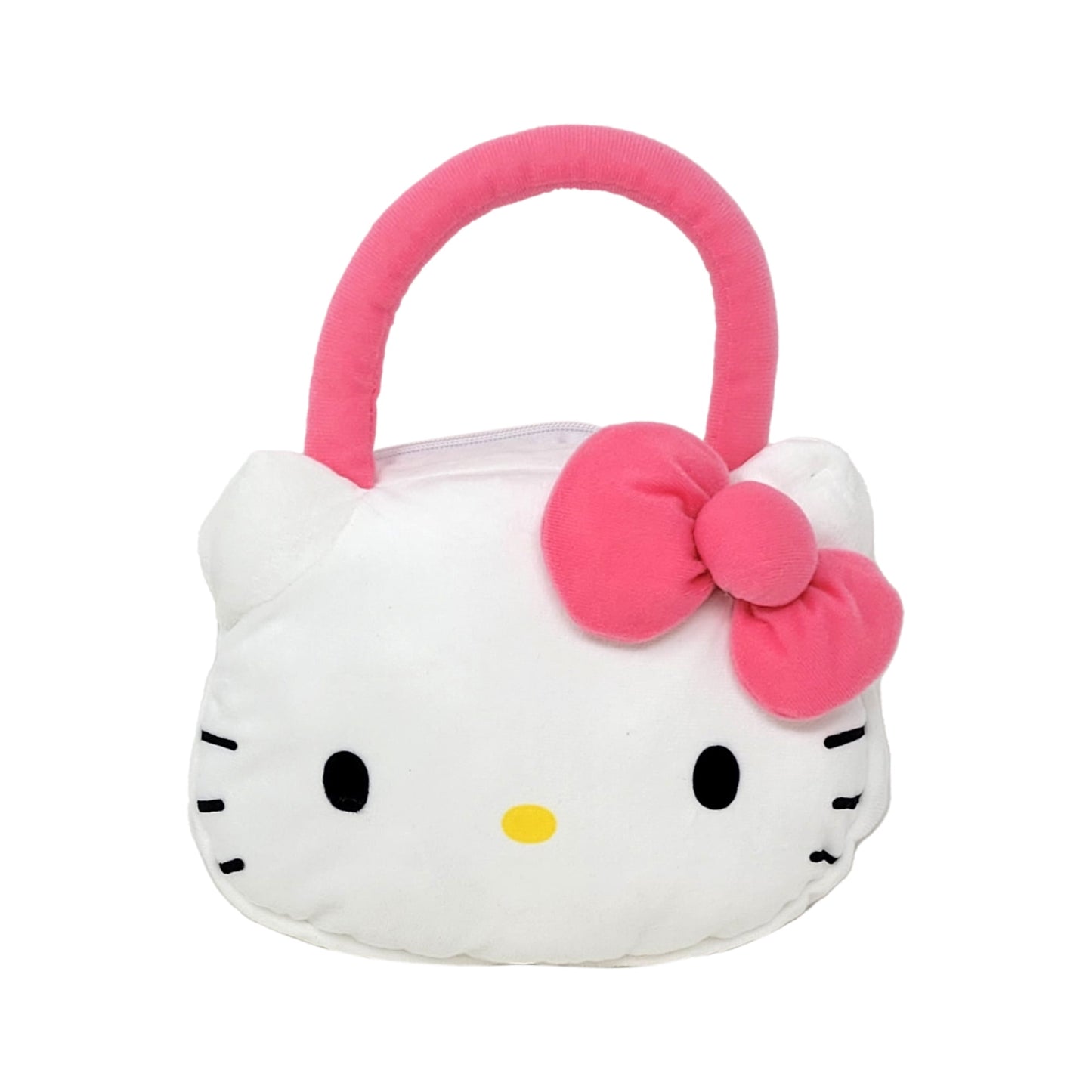 Hello Kitty Plush Head-Shaped Handbag