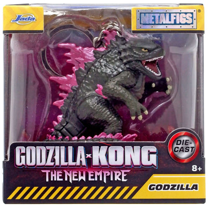 Jada Godzilla x Kong The New Empire MetalFigs Godzilla Diecast Keychain Action Figure