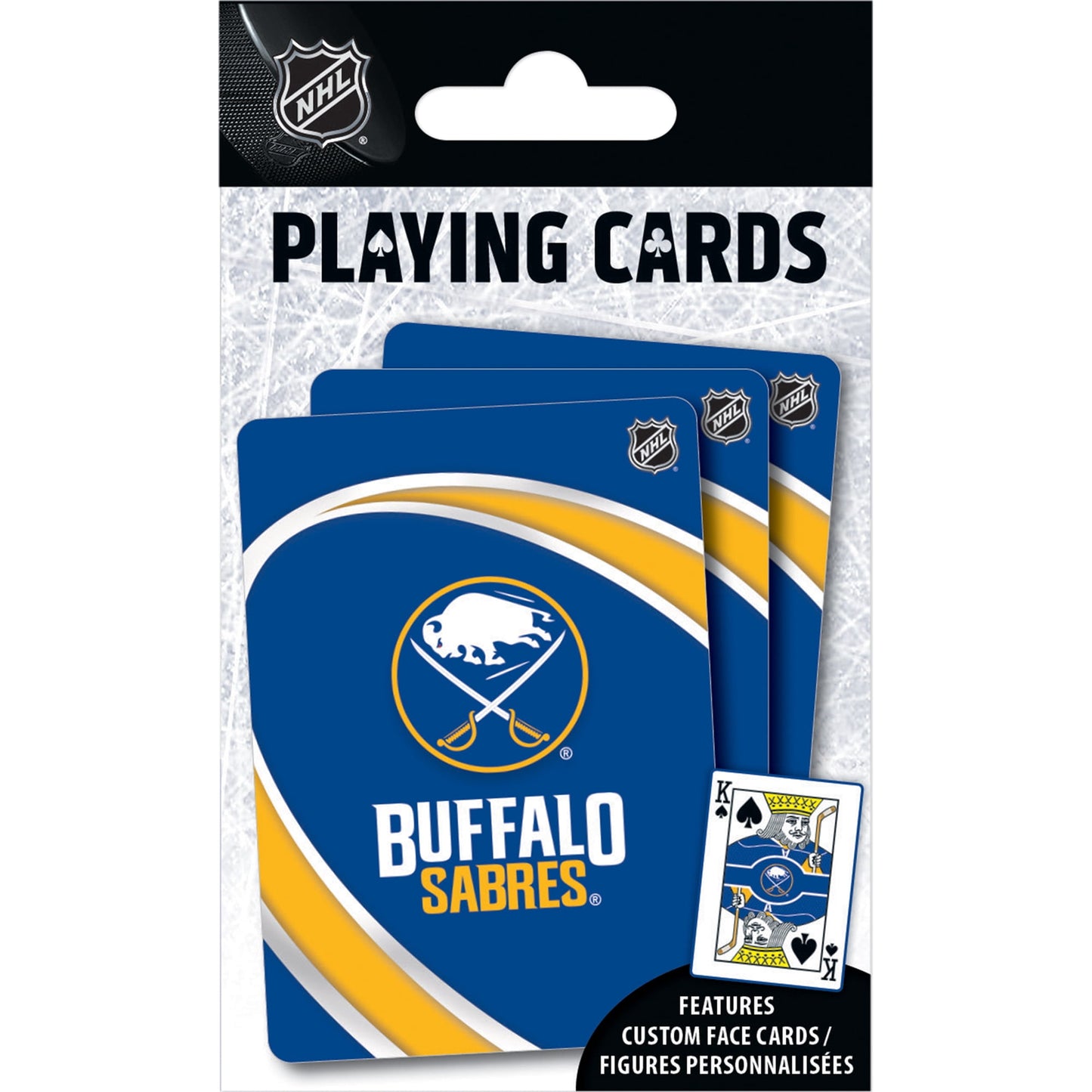 MasterPieces NHL Buffalo Sabres Playing Cards - 54 Card Deck