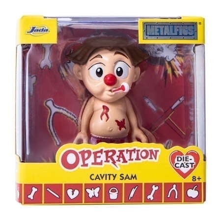 Jada Toys Operation Cavity Sam Metalfigs Diecast Collectible Figure 2.5 in