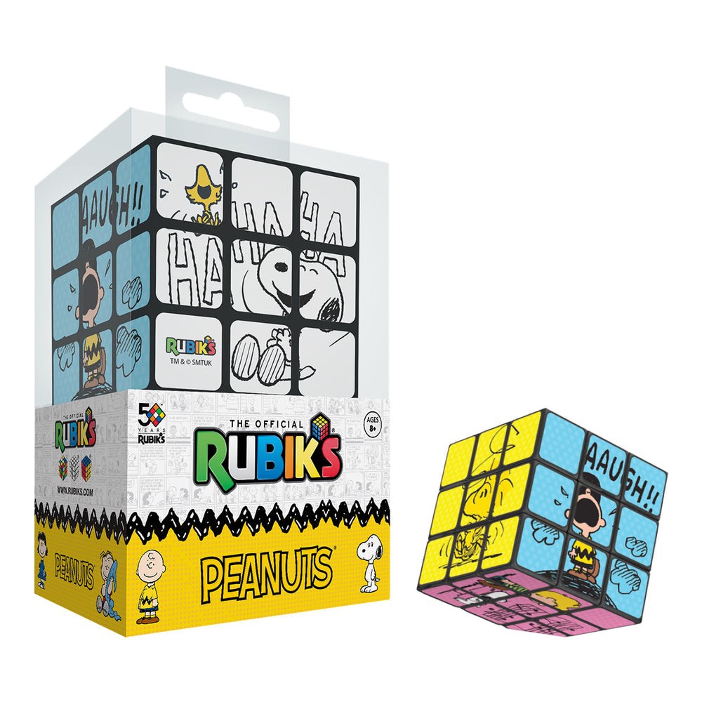 Rubik’s Cube – Peanuts Classic Moments Themed 3x3 Speed Cube