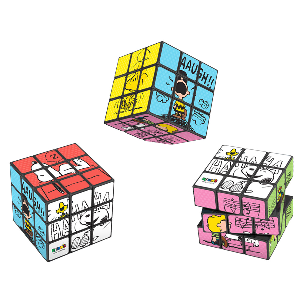 Rubik’s Cube – Peanuts Classic Moments Themed 3x3 Speed Cube