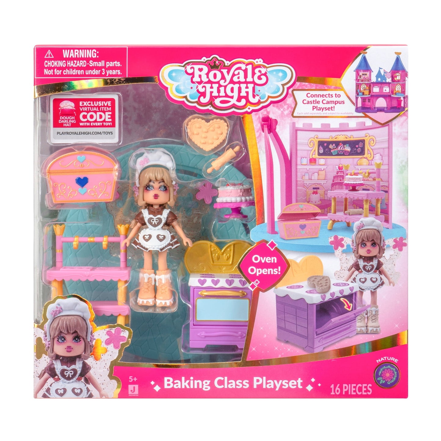 Royale High Baking Class Playset - 1 Doll, 6 Accessories