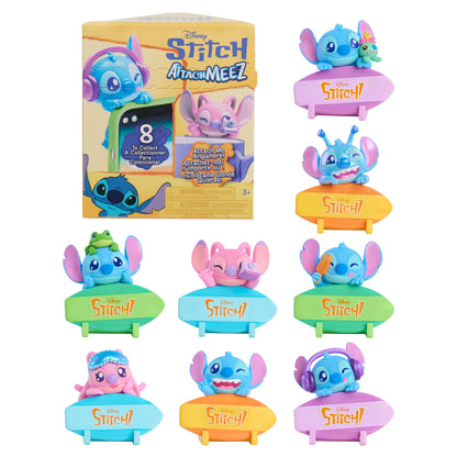 Just Play Disney Stitch Attachmeez Collectible Mini Figure Blind Box