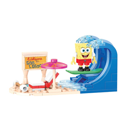 Well Played Toys SpongeBob SquarePants Goo Lagoon Build Set - 97 Pieces