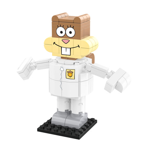 Well Played Toys SpongeBob SquarePants Snap & Switch Sandy Cheeks Build Set