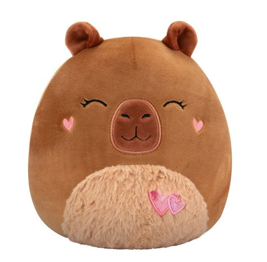 Squishmallows 5-inch Valentines Lijjian the Capybara