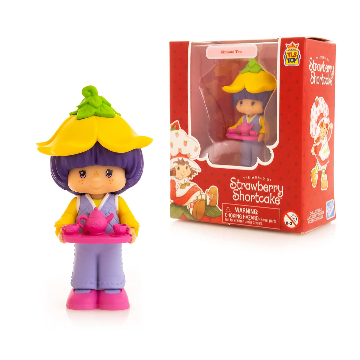 The World of Strawberry Shortcake Almond Tea 2.5-inch CheeBee Figure