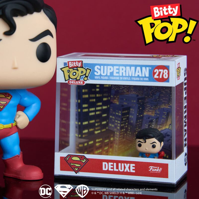 Bitty POP! Deluxe: Superman (Cityscape)