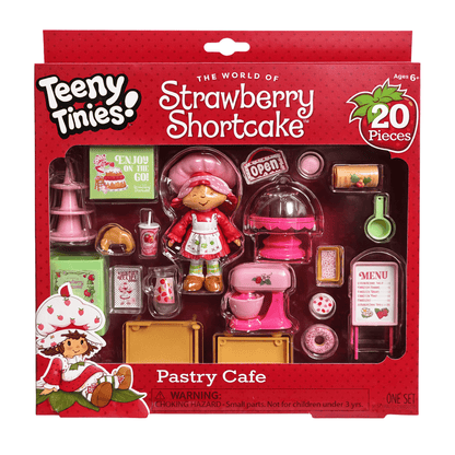 Teeny Tinies! Teeny Strawberry Shortcake Pastry Cafe Playset