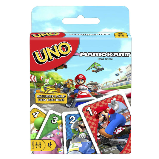 Mattel Games UNO Mario Kart Card Game