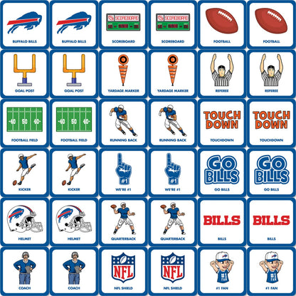 MasterPieces NFL Buffalo Bills Matching Game