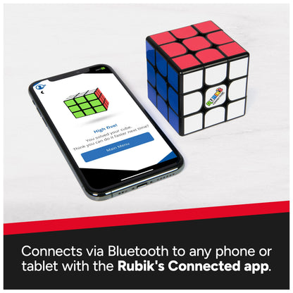 Rubiks Cube ConnectedX, Bluetooth Enabled 3x3 Classic Cube