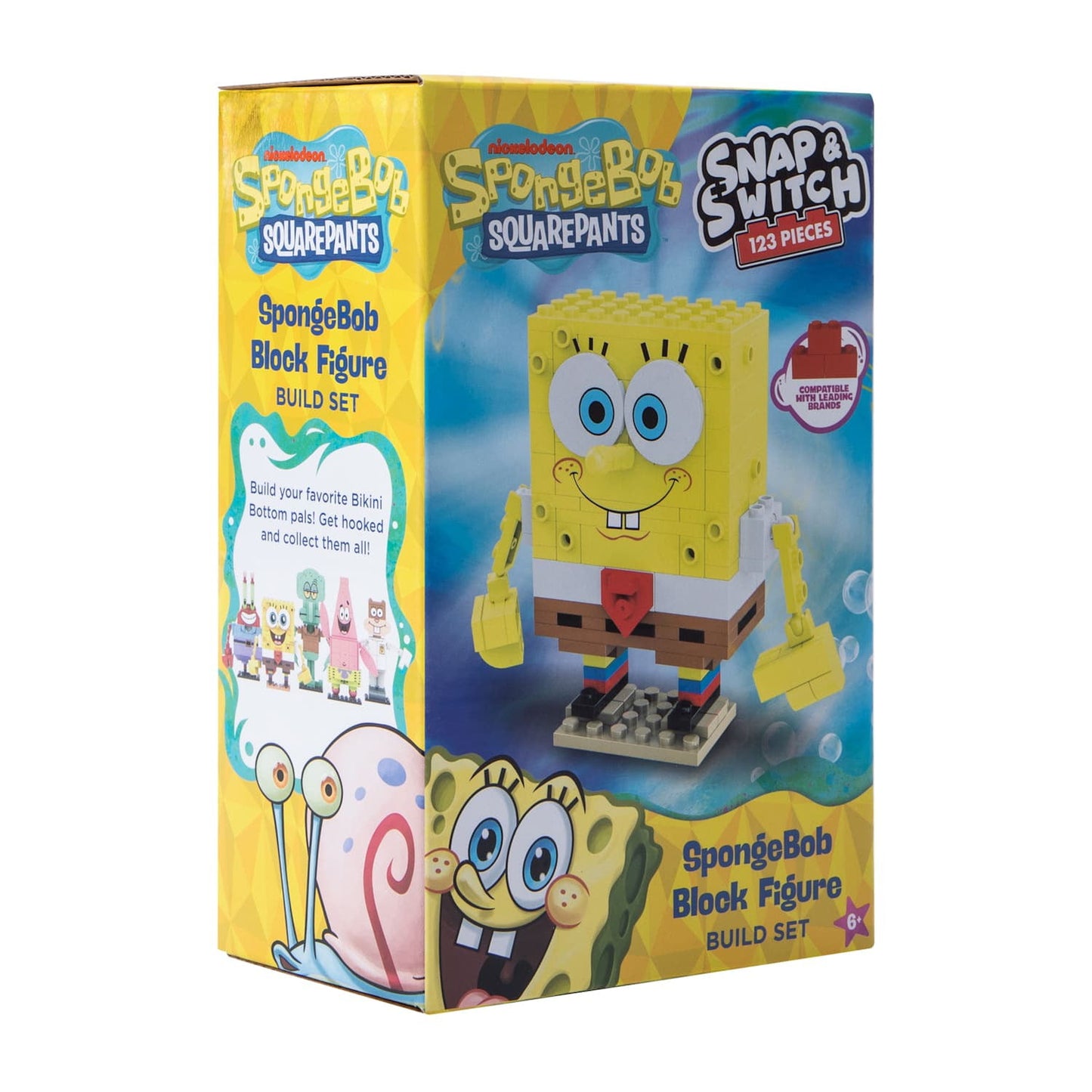 Well Played Toys SpongeBob SquarePants Snap & Switch SpongeBob Build Set